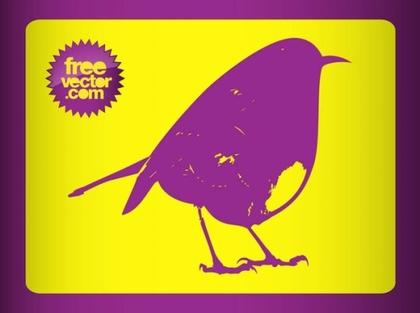 Bird Silhouette Free Vector
