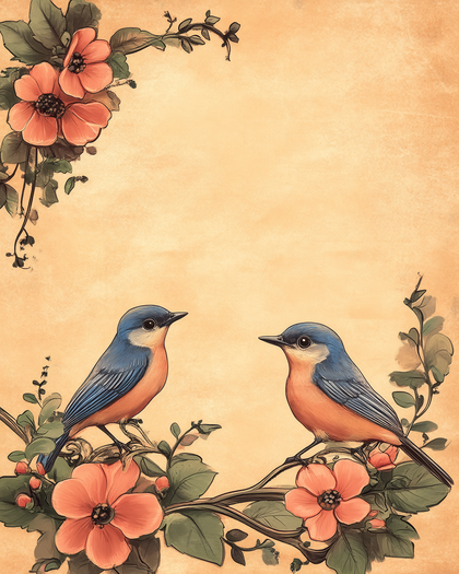 Birds and Blossoms