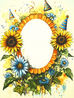 Birthday Party Frame