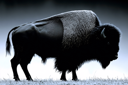 Bison Silhouette