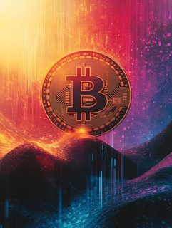Bitcoin Cryptocurrency Abstract