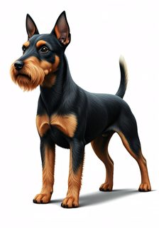 terrier dog illustration