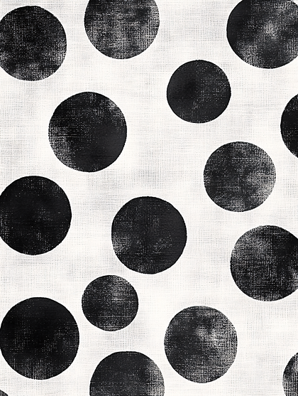 Black And White Polka Dot Pattern