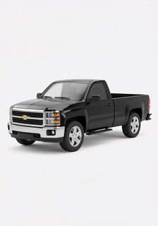 black chevy truck