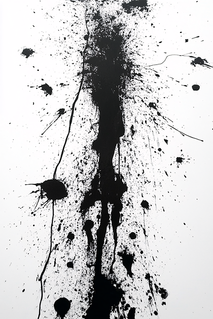 Black Ink Splash