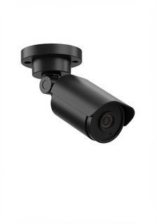 black security camera