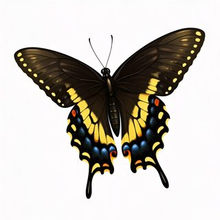 Black Swallowtail Butterfly