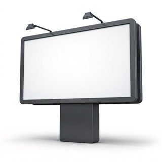 blank billboard mockup