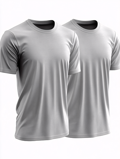 Blank Gray T-Shirts