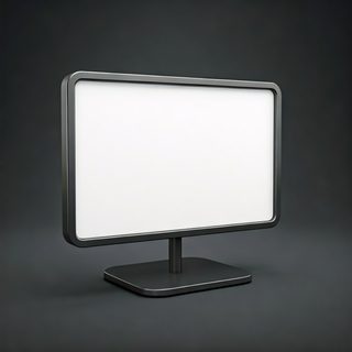Blank Display Sign