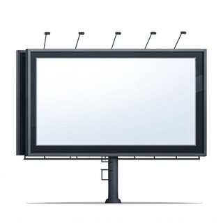 blank billboard display