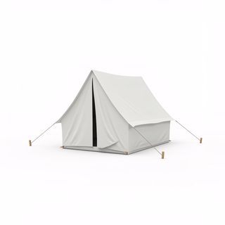 white camping tent