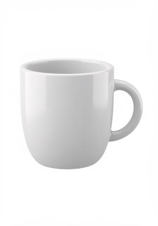 blank white mug
