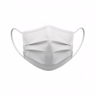 blank medical mask