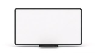 blank tv screen