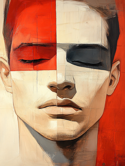Blocked Face Portrait