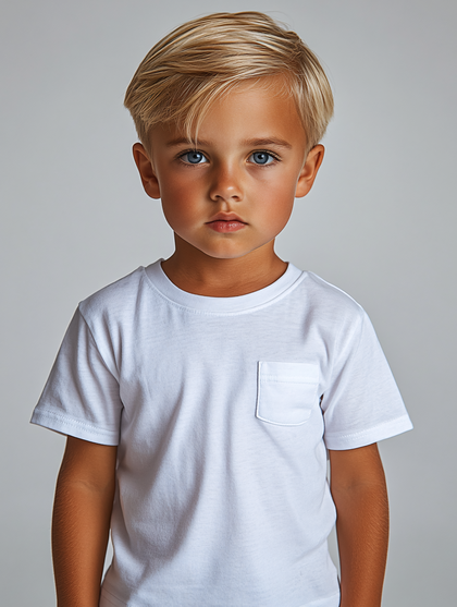 Blond Boy Portrait