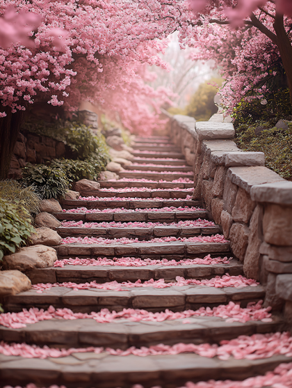 Blossoming Path to Serenity