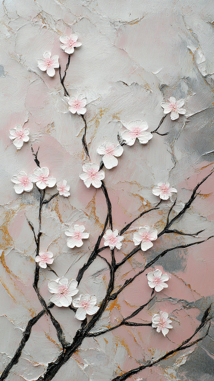 Blossoming Spring Texture