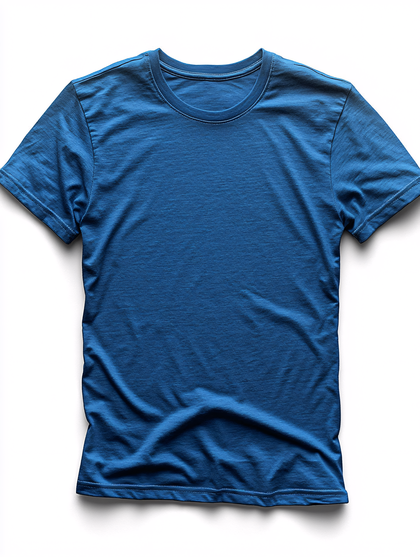 Blue Crew Neck T-Shirt