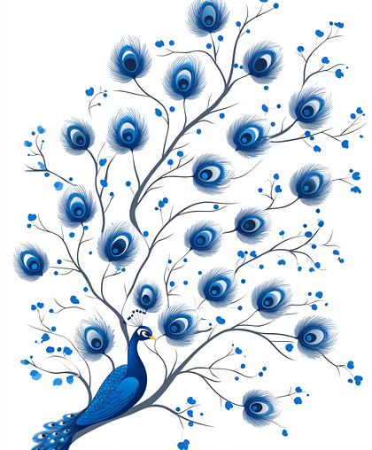 Blue Peacock Tree