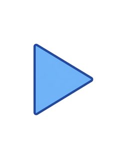 Blue Play Button