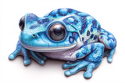 Blue Spotted Frog