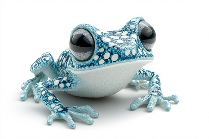 Blue Spotted Frog