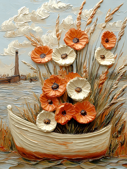Boat of Flowers