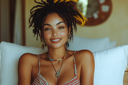 Bohemian Beauty Portrait