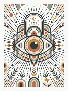 mystic hamsa eye