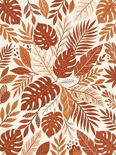 Tropical Leaf Pattern