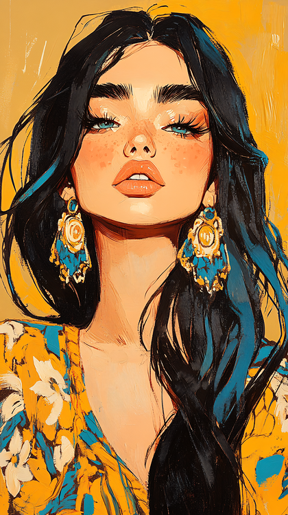 Boho Chic Portrait