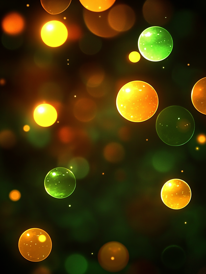 Bokeh Circles Abstract Background