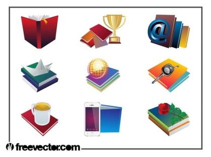 Books Layouts Free Vector
