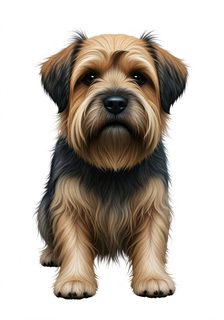 Border Terrier Illustration