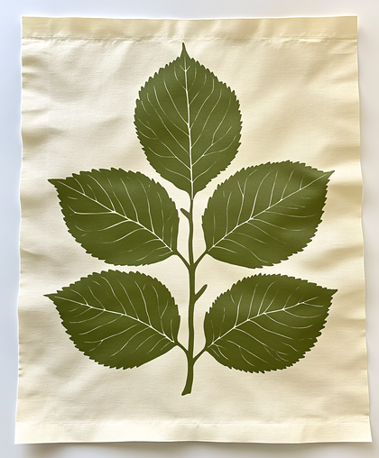 Botanical Leaf Print