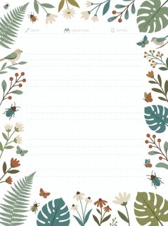 botanical journal page