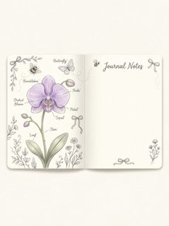 orchid journal page
