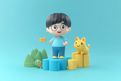 Boy and Friends