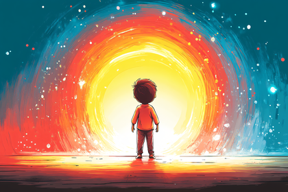 Boy Facing the Light