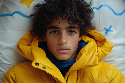 Boy in Yellow Jacket