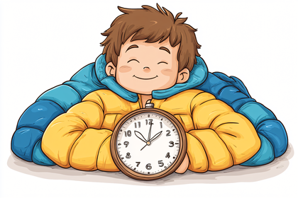 Boy with Clock