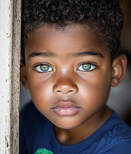 Boy with Green Eyes
