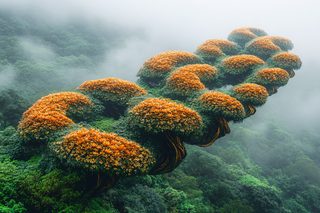 Braided Aerial Forest