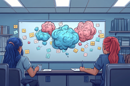 Brainstorming Session in Office