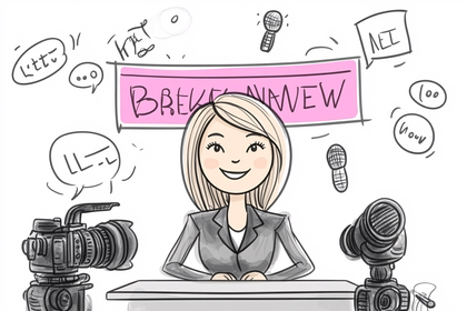 Breaking News Anchor