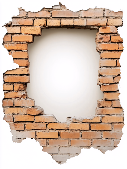Brick Wall With Hole