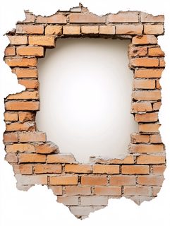 Brick Wall With Hole