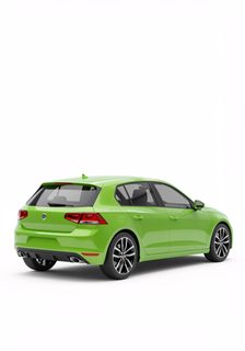 green-hatchback-car